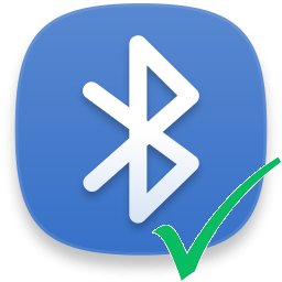 bluetooth-icon+Check mark