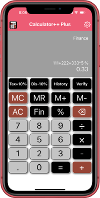 Calculator-Finance-Basic-Calculator++-Fianace-mode (Custom)