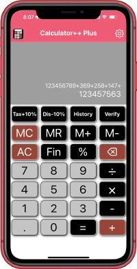 Calculator-Finance-Basic-Calculator++-Home-screen (Custom)