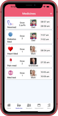 Pill-Time-for-Family-Medicines-list-screenshot